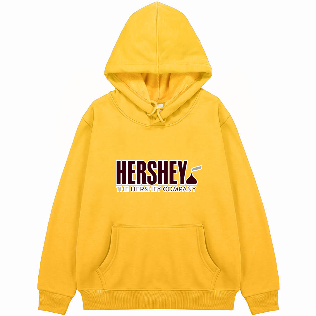 Hersheys Hoodie Hooded Sweatshirt Sweater Jacket - Hersheys Company Logo