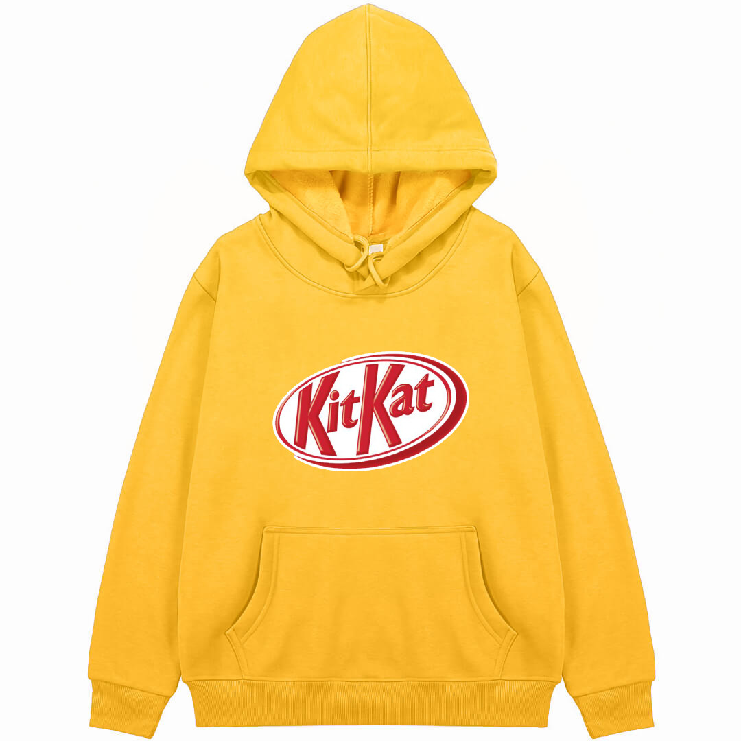 KitKat Hoodie Hooded Sweatshirt Sweater Jacket - KitKat Logo Sticker