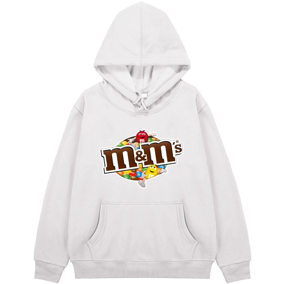 M&Ms Hoodie Hooded Sweatshirt Sweater Jacket - M&Ms Candy Logo