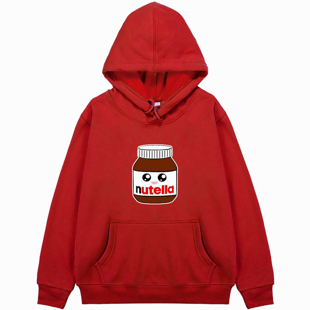 Nutella Hoodie Hooded Sweatshirt Sweater Jacket - Nutella Jar Sticker