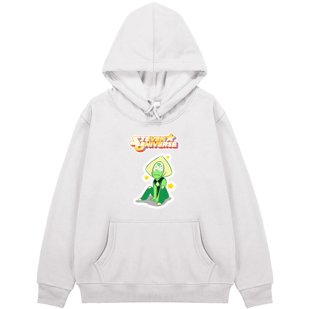 Steven Universe Peridot Hoodie Hooded Sweatshirt Sweater Jacket - Peridot Sitting Sticker