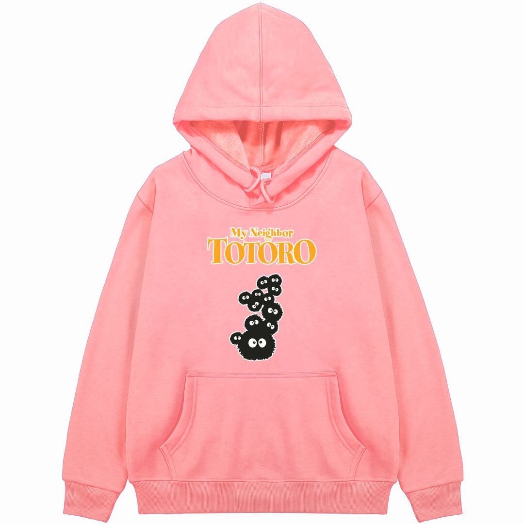 My Neighbor Totoro Dust Bunny Hoodie Hooded Sweatshirt Sweater Jacket - Dust Bunnies Anime Art