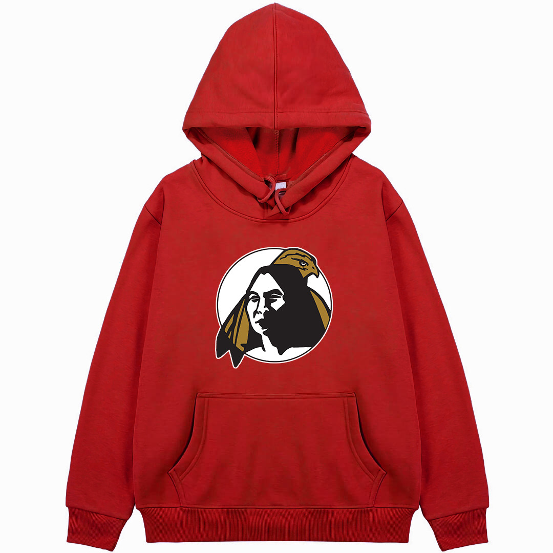 Braves University of North Carolina at Pembroke Hoodie Sweatshirt Jacket - Braves University of North Carolina at Pembroke College Football Team Single Logo