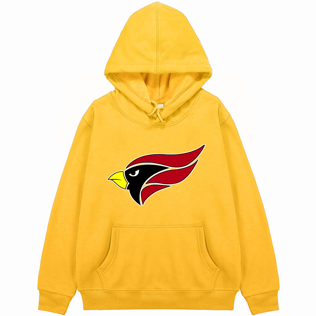 North Central (Illinois) College Cardinals Hoodie Sweatshirt Jacket - North Central (Illinois) College Cardinals College Football Team Single Logo