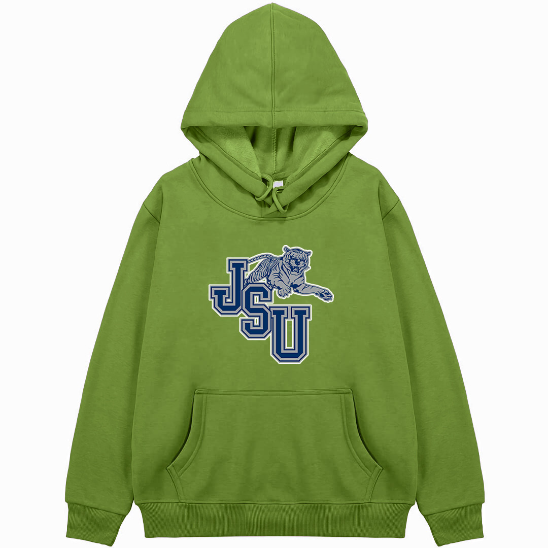 Jackson State Tigers Hoodie Sweatshirt Jacket - Jackson State University Tigers College Football Team Single Logo
