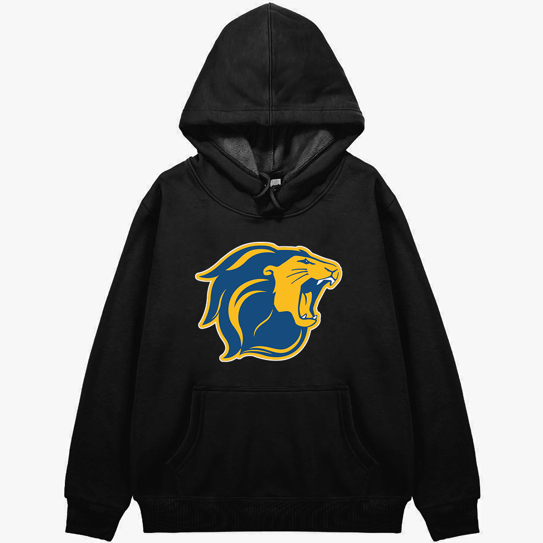 The College Of New Jersey Lions Hoodie Sweatshirt Jacket - The College Of New Jersey Lions College Football Team Single Logo