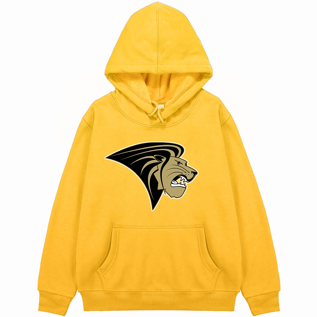 Lindenwood Lions Hoodie Sweatshirt Jacket - Lindenwood University Lions College Football Team Single Logo