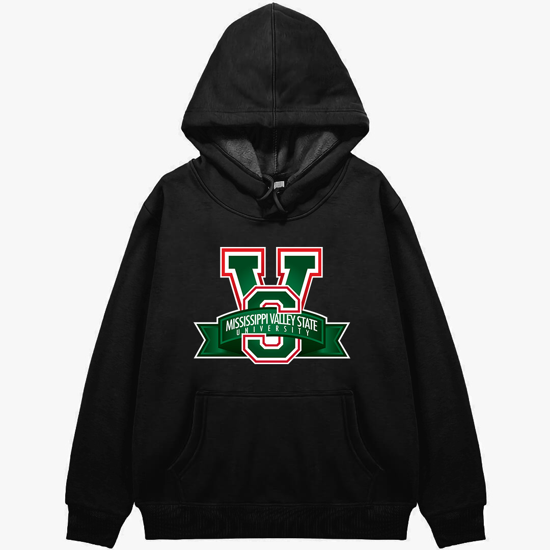 Mississippi Valley State Delta Devils Hoodie Sweatshirt Jacket - Mississippi Valley State University Delta Devils College Football Team Single Logo