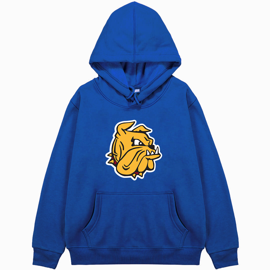 Bulldogs University of Minnesota Duluth Hoodie Sweatshirt Jacket - Bulldogs University of Minnesota Duluth College Football Team Single Logo