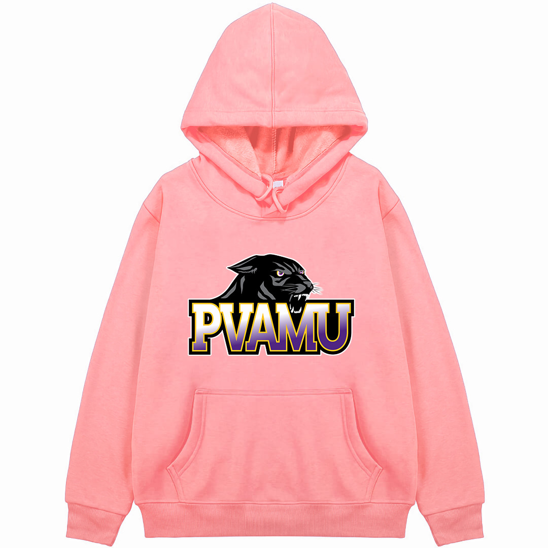 Prairie View A&M Panthers Hoodie Sweatshirt Jacket - Prairie View A&M University Panthers College Football Team Single Logo