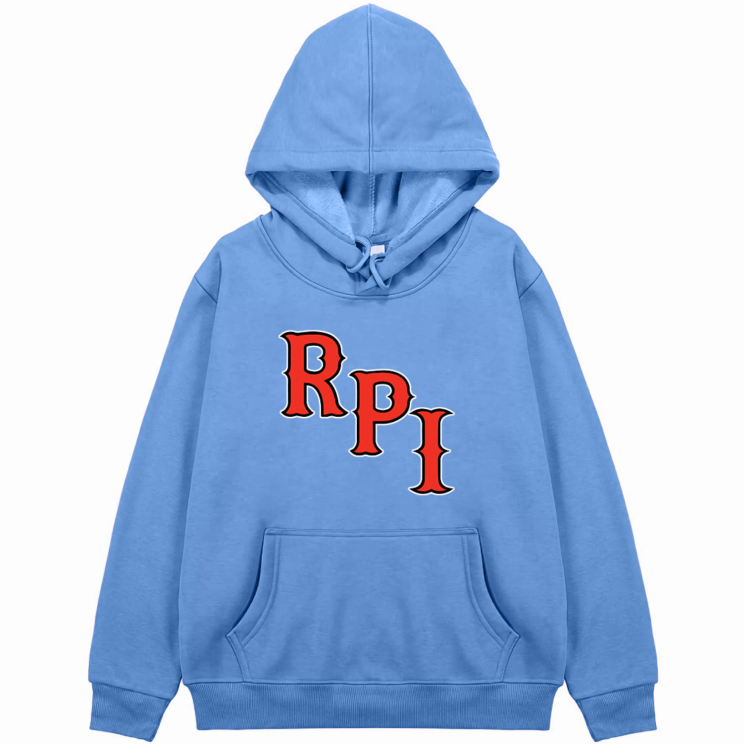 Rensselaer Polytechnic Institute Engineers Hoodie Sweatshirt Jacket - Rensselaer Polytechnic Institute Engineers College Football Team Single Logo