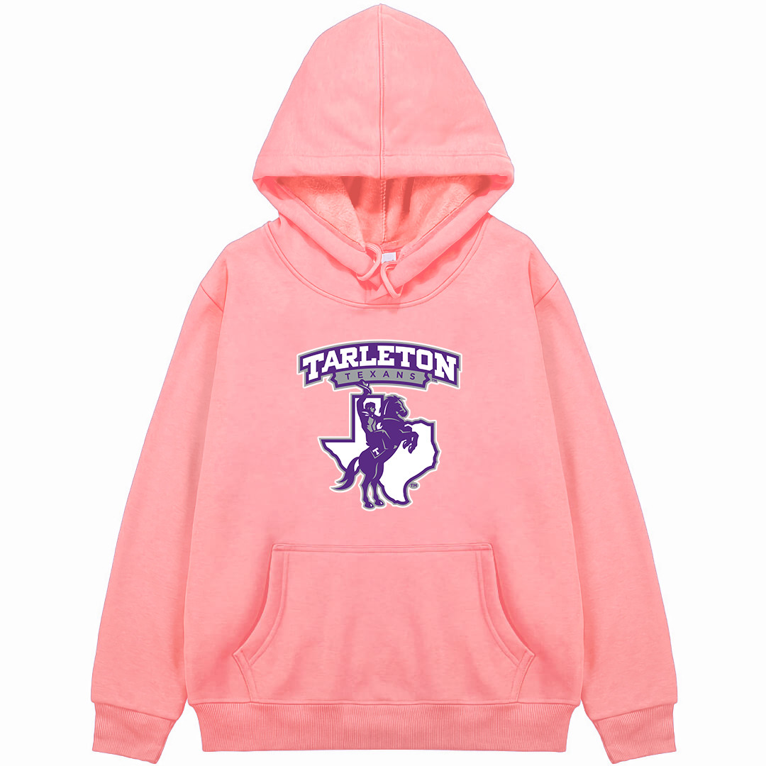Tarleton Texans Hoodie Sweatshirt Jacket - Tarleton State University Texans College Football Team Single Logo