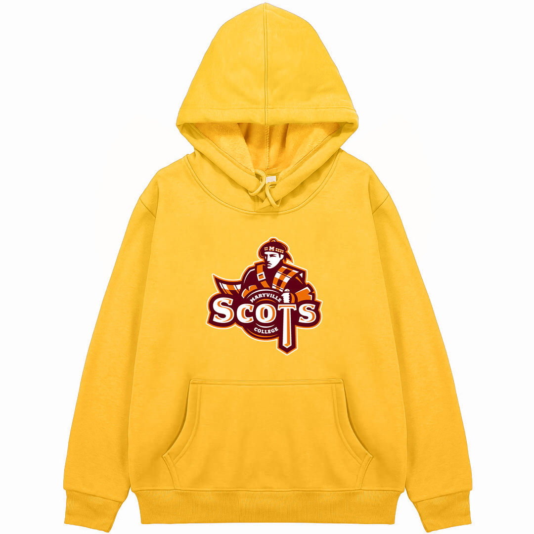 Maryville (Tennessee) College Scots Hoodie Sweatshirt Jacket - Maryville (Tennessee) College Scots College Football Team Single Logo