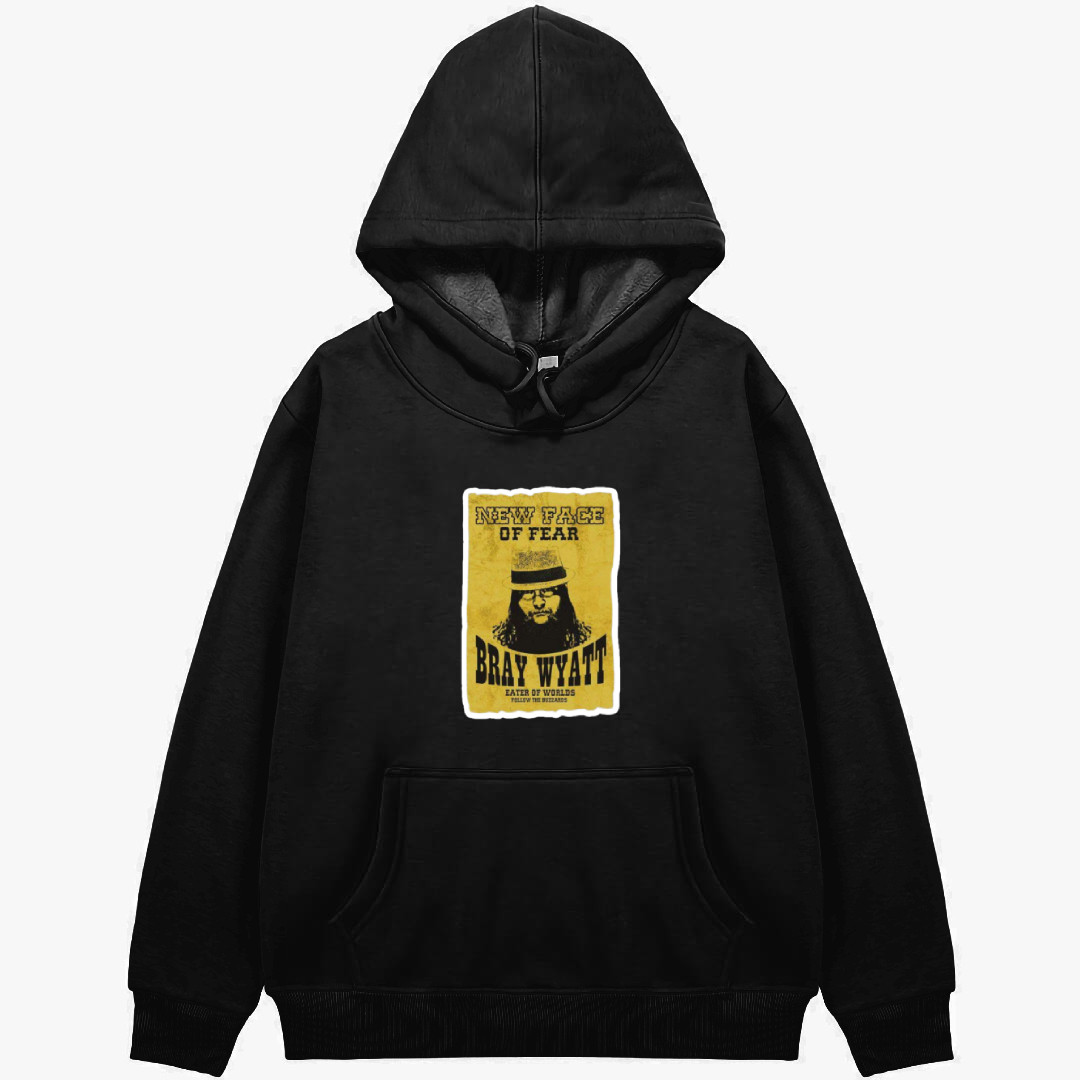 WWE Bray Wyatt Hoodie Hooded Sweatshirt Sweater Jacket - Bray Wyatt New Face Of Fear Poster