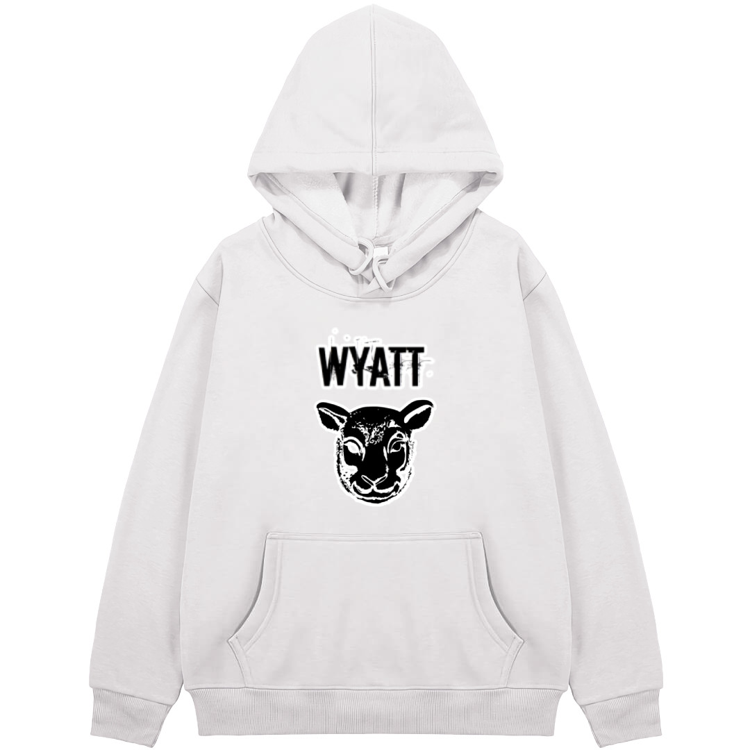 WWE Bray Wyatt Hoodie Hooded Sweatshirt Sweater Jacket - Bray Wyatt Family Sheep Logo Sticker Art