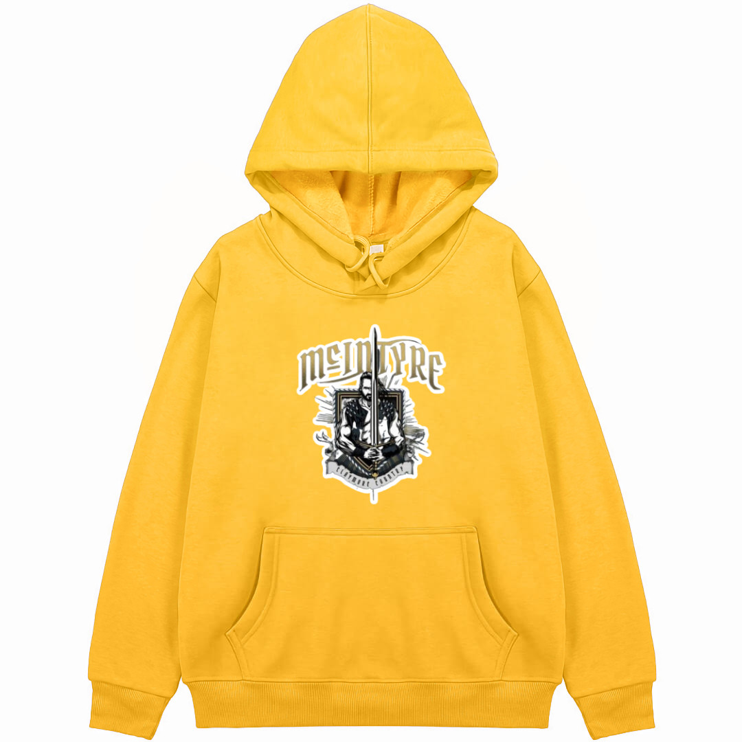 WWE Drew McIntyre Hoodie Hooded Sweatshirt Sweater Jacket - Drew McIntyre Claymore Country Sticker Art