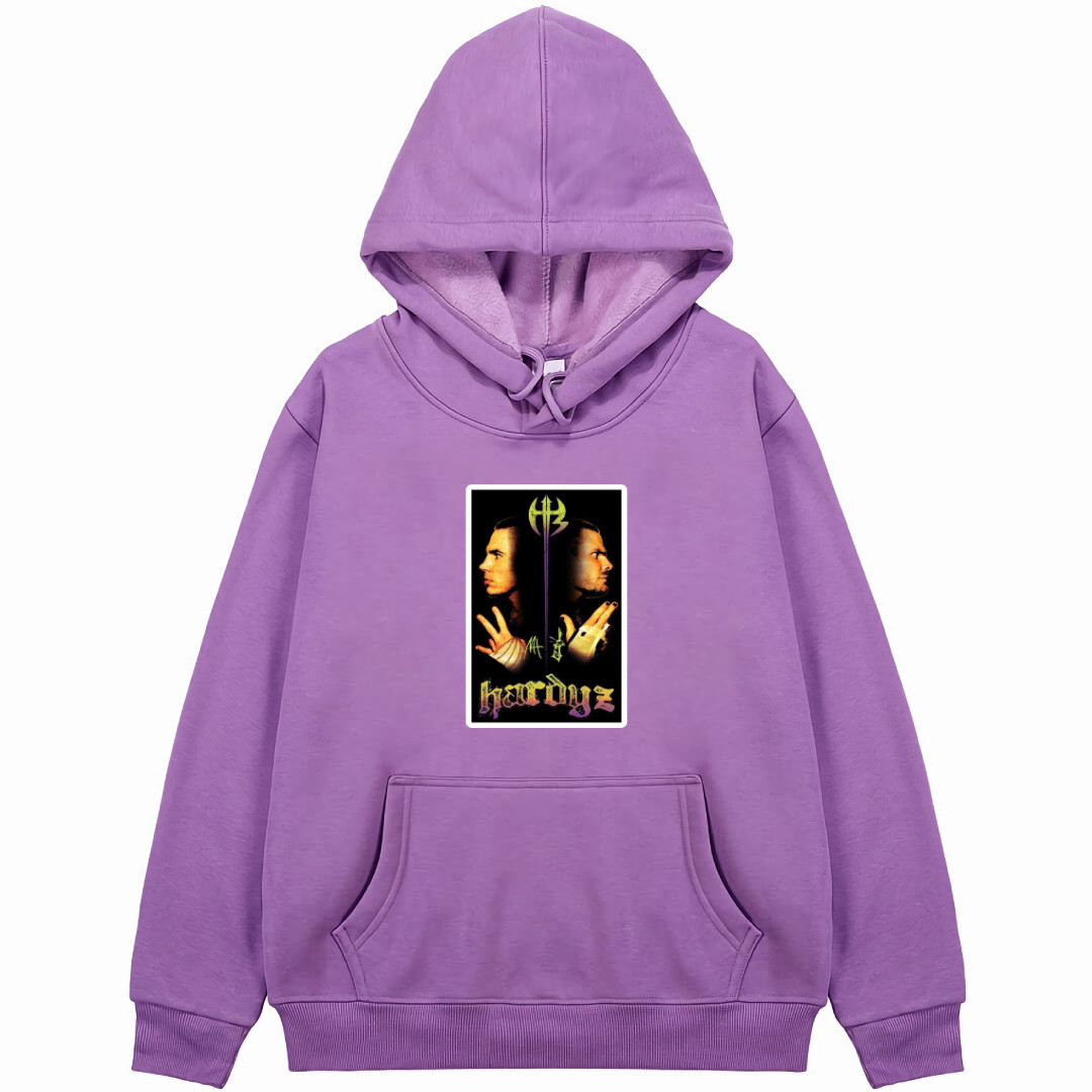 WWE Jeff Hardy Hoodie Hooded Sweatshirt Sweater Jacket - Jeff Hardy Boyz Side Portrait Poster