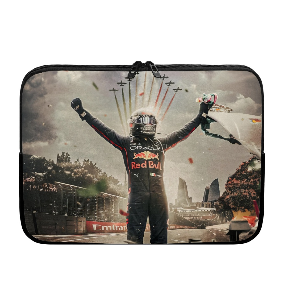 F1 Formula One Sergio Perez Laptop Sleeve Carrying Case For 10 12 13 15 17 Inch Notebooks - Sergio Perez The Mexican Way Champion Celebration Poster