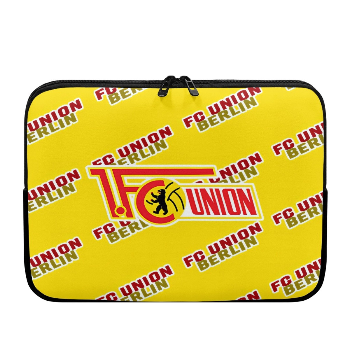 FC Union Berlin Football Club Laptop Sleeve Carrying Case For 10 12 13 15 17 Inch Notebooks - Berlin Football Club Medley Monogram Wordmark