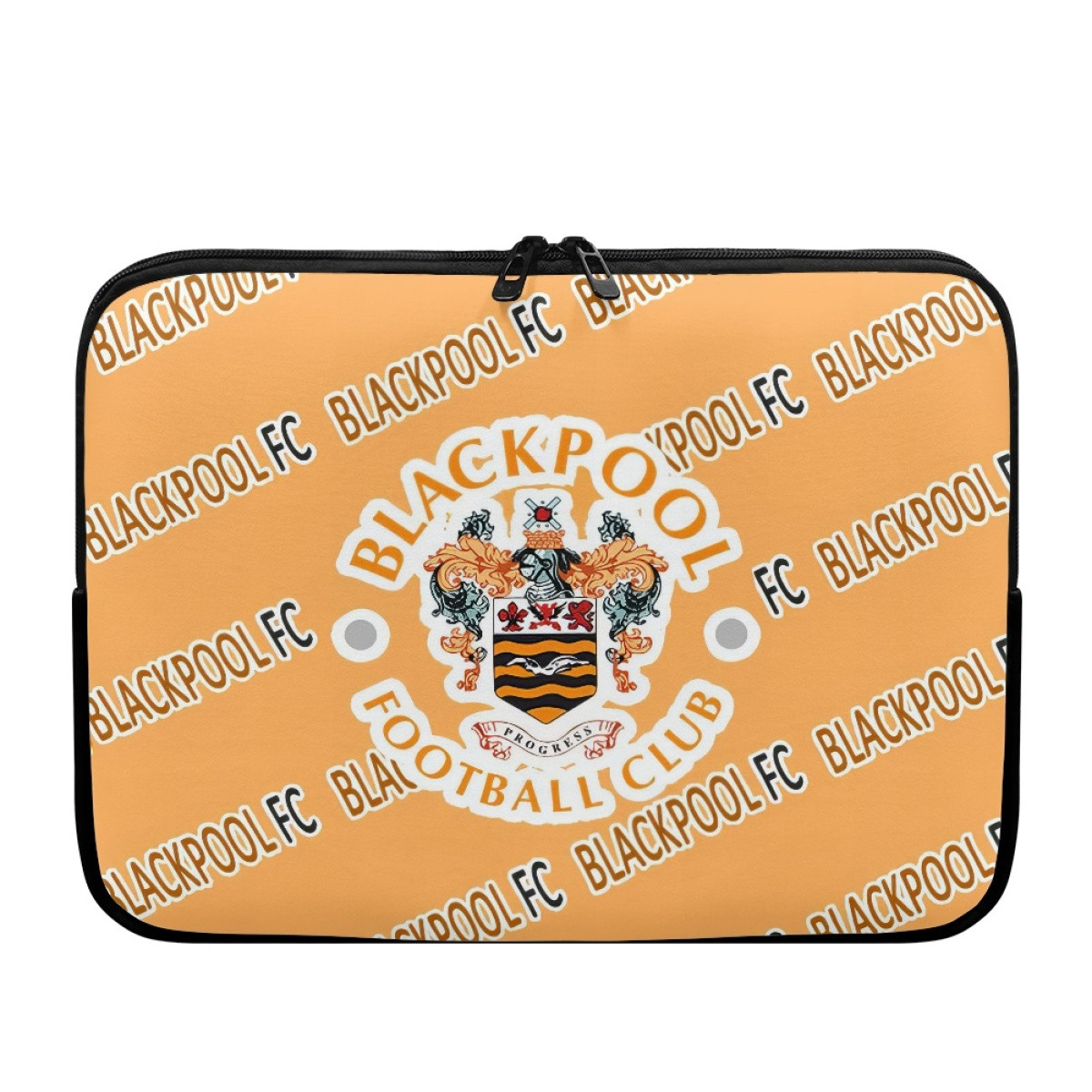 Blackpool FC Laptop Sleeve Carrying Case For 10 12 13 15 17 Inch Notebooks - Blackpool Football Club Medley Monogram Wordmark