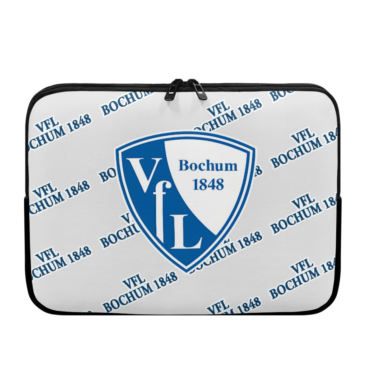 VFL Bochum 1848 Football Club Laptop Sleeve Carrying Case For 10 12 13 15 17 Inch Notebooks - Bochum Football Club Medley Monogram Wordmark
