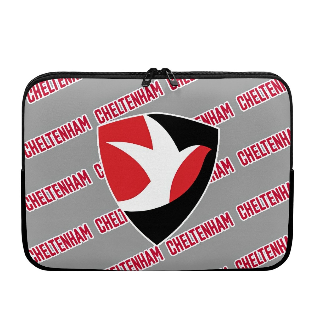 Cheltenham Town FC Laptop Sleeve Carrying Case For 10 12 13 15 17 Inch Notebooks - Cheltenham Football Club Medley Monogram Wordmark