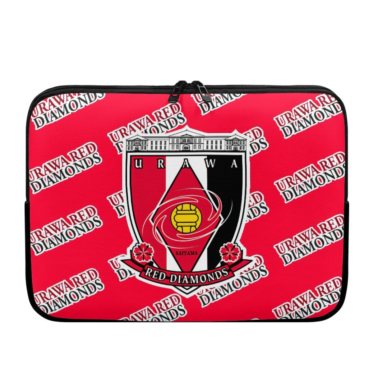 Urawa Red Diamonds Laptop Sleeve Carrying Case For 10 12 13 15 17 Inch Notebooks - Diamonds Football Club Medley Monogram Wordmark