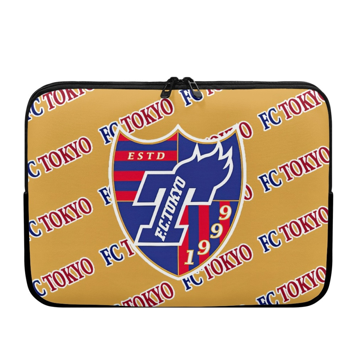 FC Tokyo Laptop Sleeve Carrying Case For 10 12 13 15 17 Inch Notebooks - FCTokyo Football Club Medley Monogram Wordmark