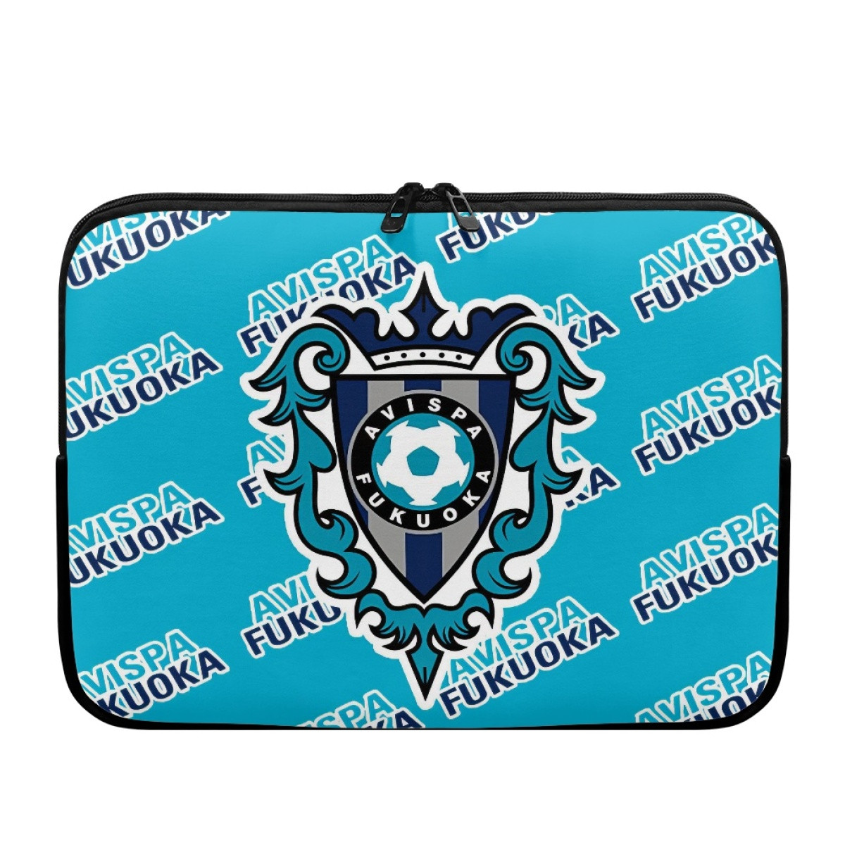 Avispa Fukuoka Laptop Sleeve Carrying Case For 10 12 13 15 17 Inch Notebooks - Fukuoka Football Club Medley Monogram Wordmark