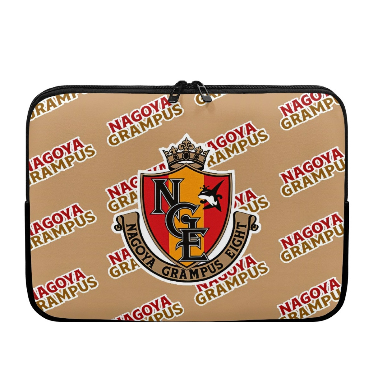 Nagoya Grampus Laptop Sleeve Carrying Case For 10 12 13 15 17 Inch Notebooks - Grampus Football Club Medley Monogram Wordmark