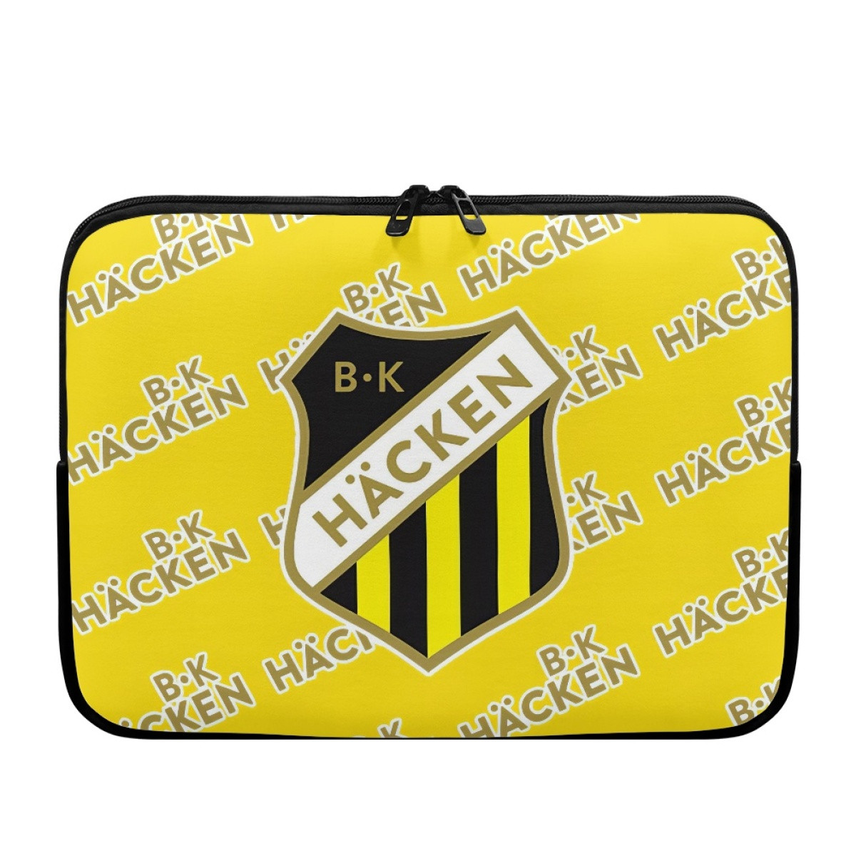 BK Hacken Laptop Sleeve Carrying Case For 10 12 13 15 17 Inch Notebooks - Hacken Football Club Medley Monogram Wordmark