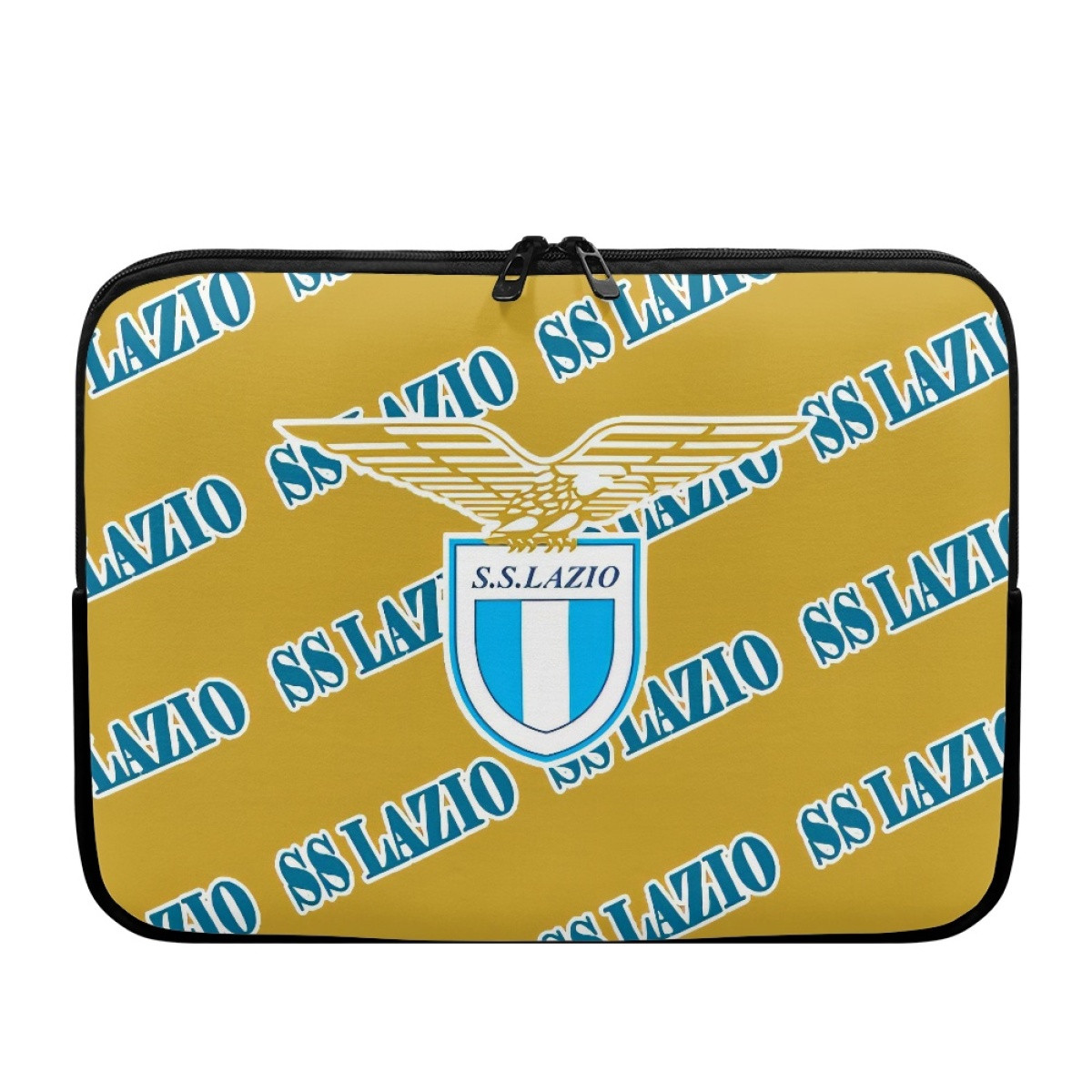 SS Lazio Football Club Laptop Sleeve Carrying Case For 10 12 13 15 17 Inch Notebooks - Lazio Football Club Medley Monogram Wordmark