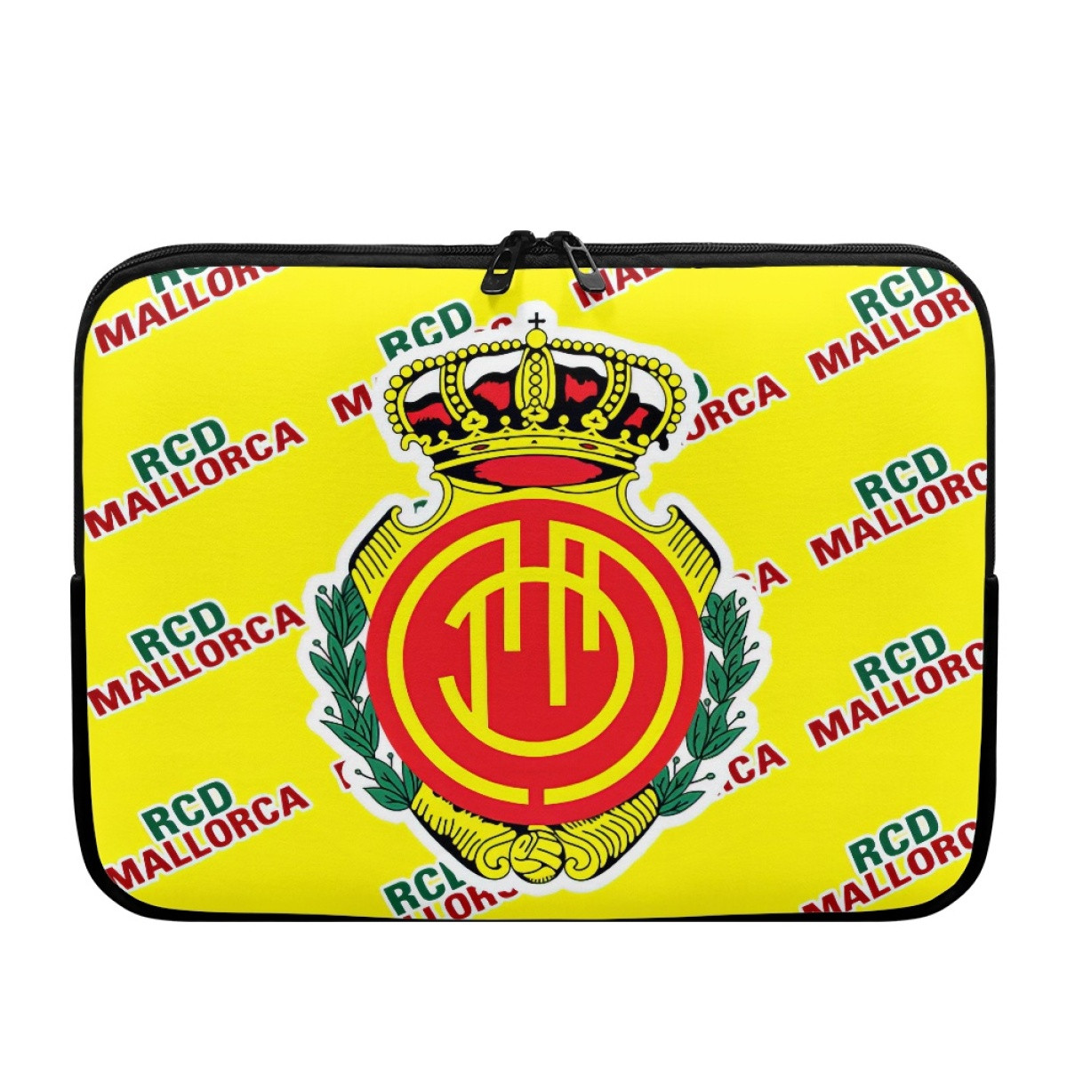 RCD Mallorca Laptop Sleeve Carrying Case For 10 12 13 15 17 Inch Notebooks - Mallorca Football Club Medley Monogram Wordmark