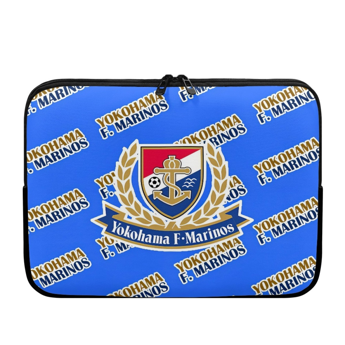 Yokohama F Marinos Laptop Sleeve Carrying Case For 10 12 13 15 17 Inch Notebooks - Marinos Football Club Medley Monogram Wordmark