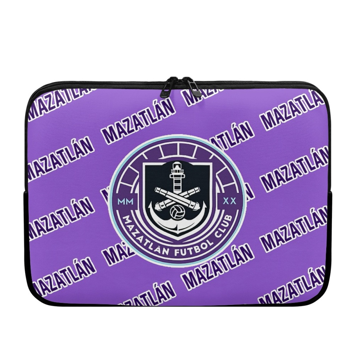 Mazatlan FC Laptop Sleeve Carrying Case For 10 12 13 15 17 Inch Notebooks - Mazatlan Football Club Medley Monogram Wordmark