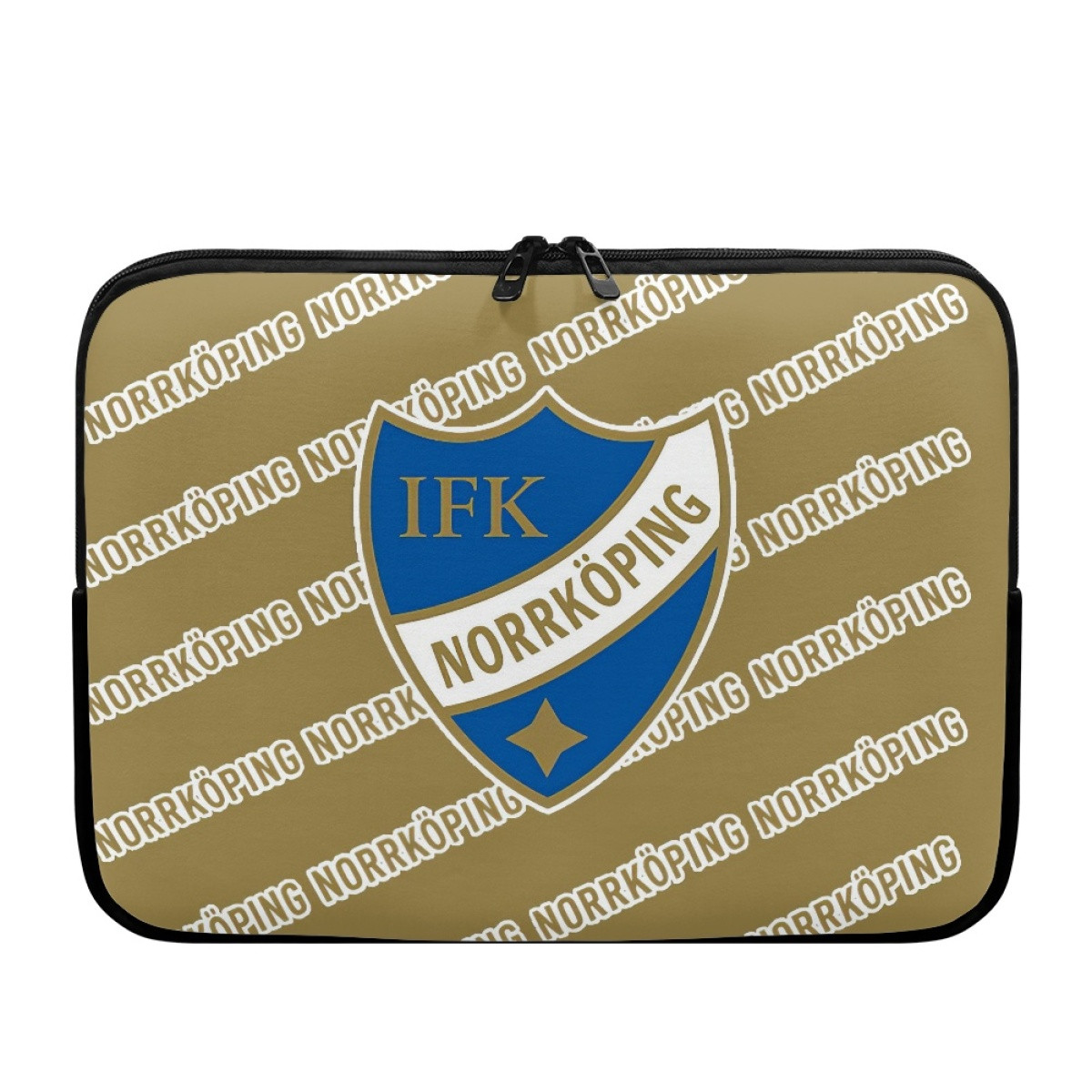 IFK Norrkoping Laptop Sleeve Carrying Case For 10 12 13 15 17 Inch Notebooks - Norrkoping Football Club Medley Monogram Wordmark