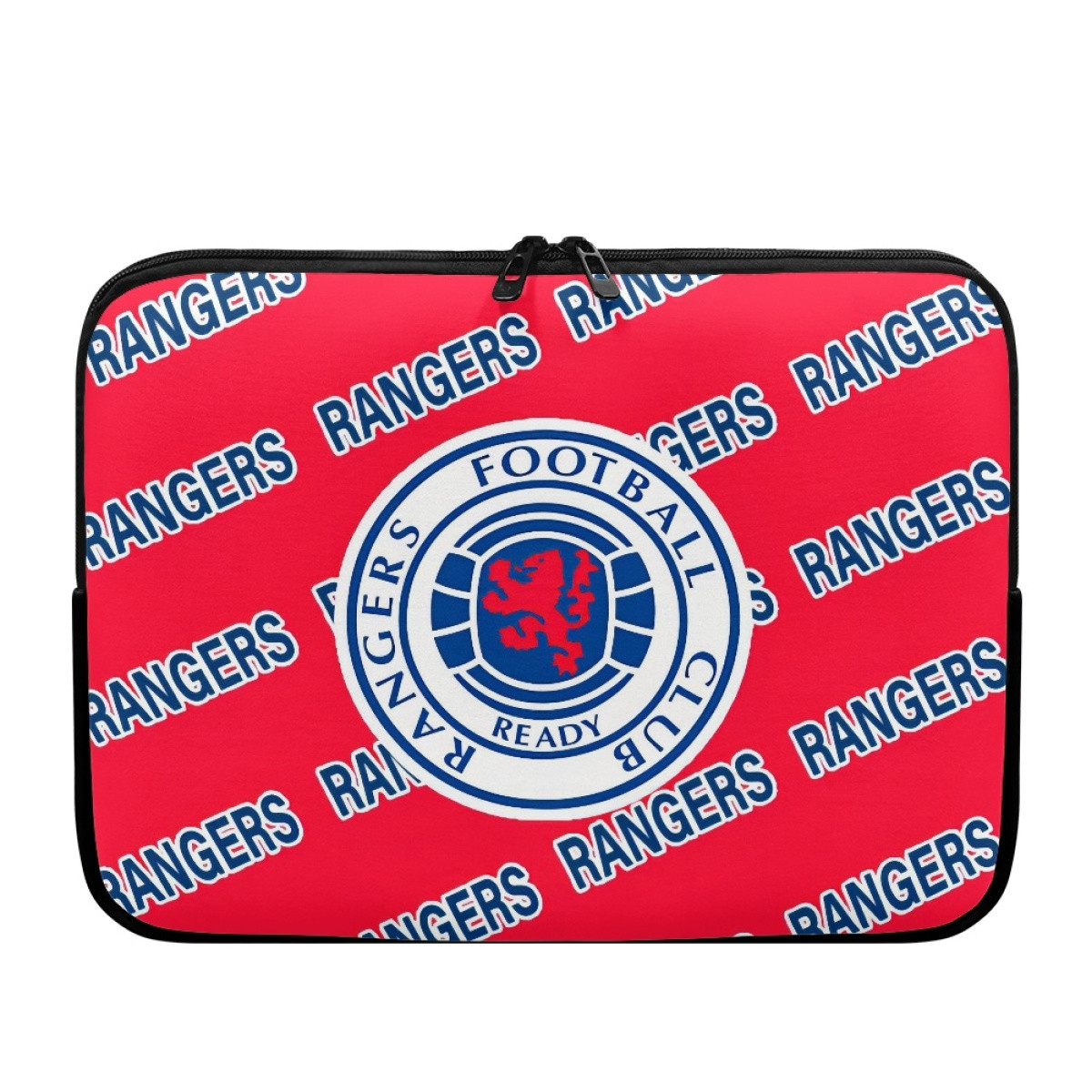 Rangers FC Laptop Sleeve Carrying Case For 10 12 13 15 17 Inch Notebooks - Rangers Football Club Medley Monogram Wordmark