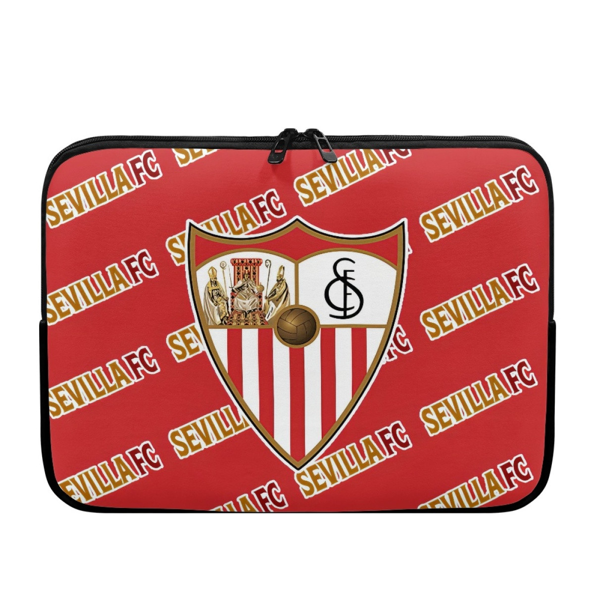 Sevilla FC Laptop Sleeve Carrying Case For 10 12 13 15 17 Inch Notebooks - Sevilla Football Club Medley Monogram Wordmark