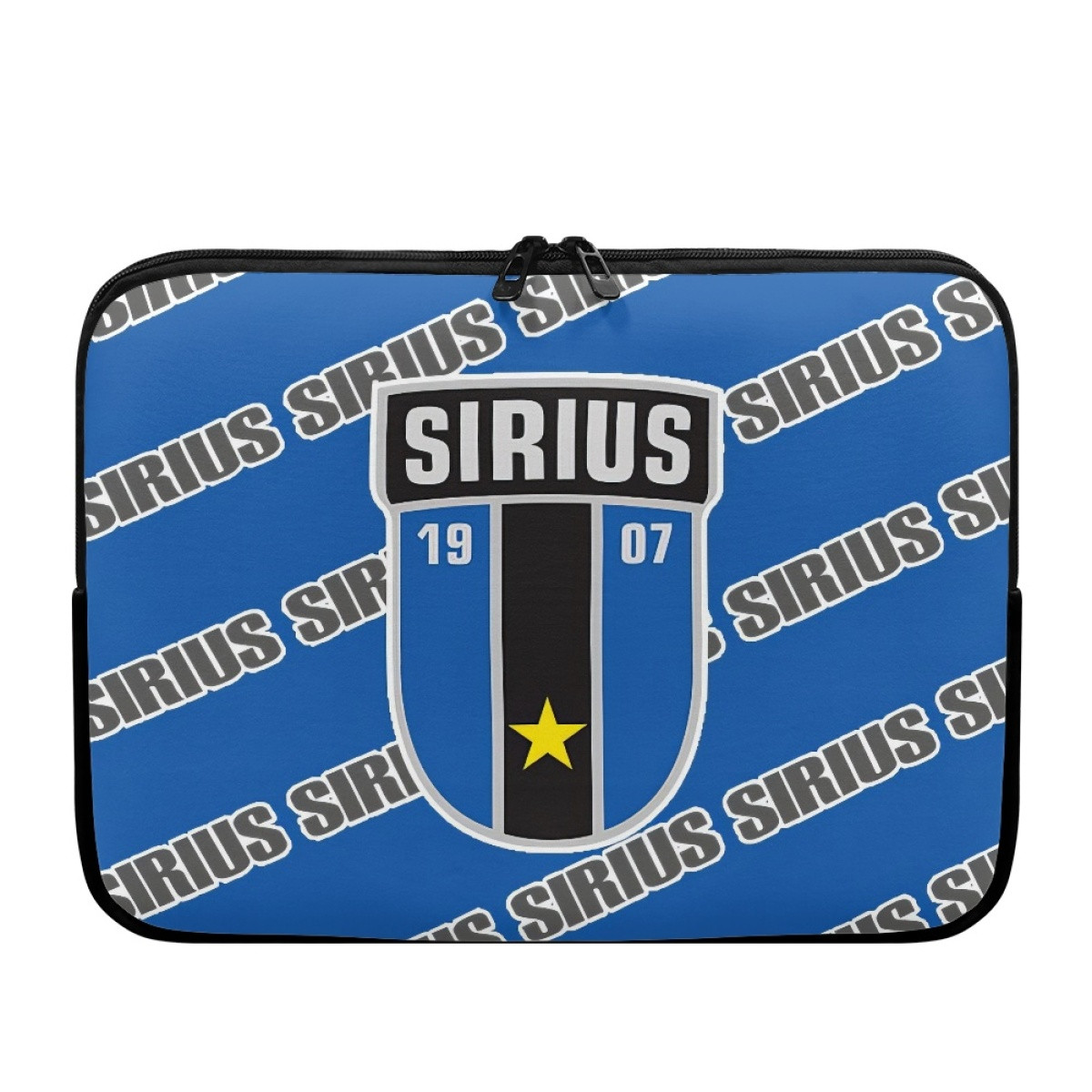 IK Sirius Fotboll Laptop Sleeve Carrying Case For 10 12 13 15 17 Inch Notebooks - Sirius Football Club Medley Monogram Wordmark