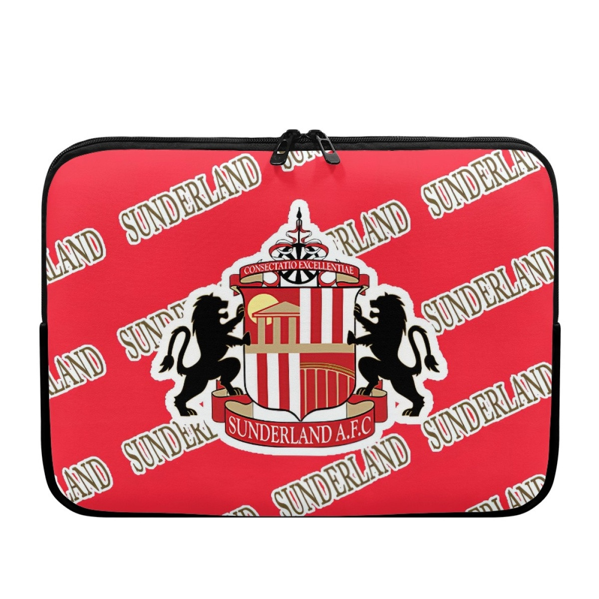 Sunderland AFC Laptop Sleeve Carrying Case For 10 12 13 15 17 Inch Notebooks - Sunderland Football Club Medley Monogram Wordmark