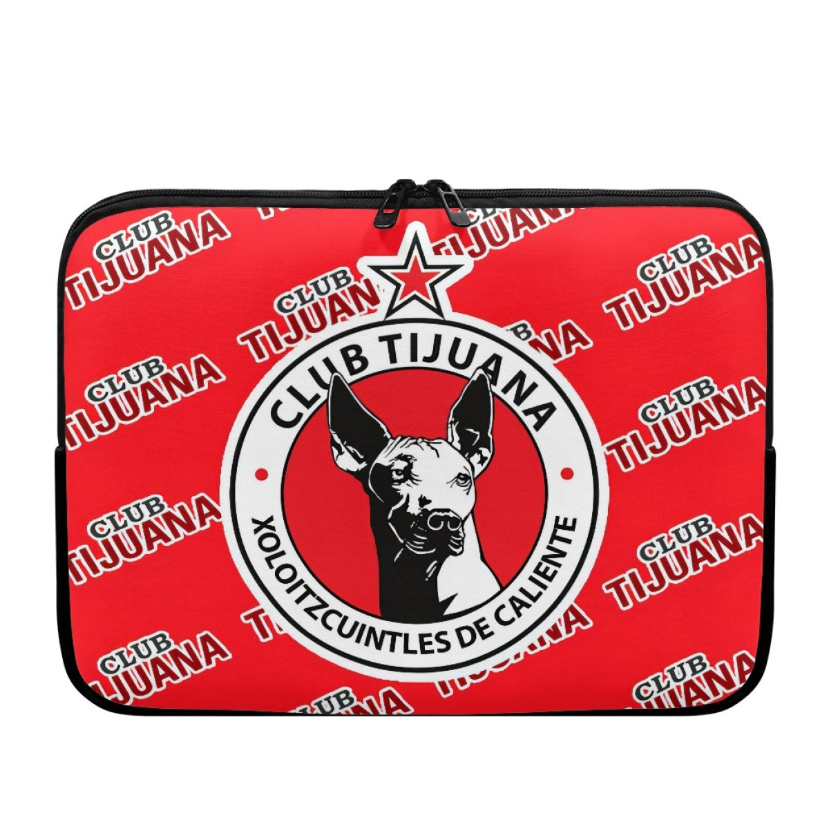 Club Tijuana Laptop Sleeve Carrying Case For 10 12 13 15 17 Inch Notebooks - Tijuana Football Club Medley Monogram Wordmark