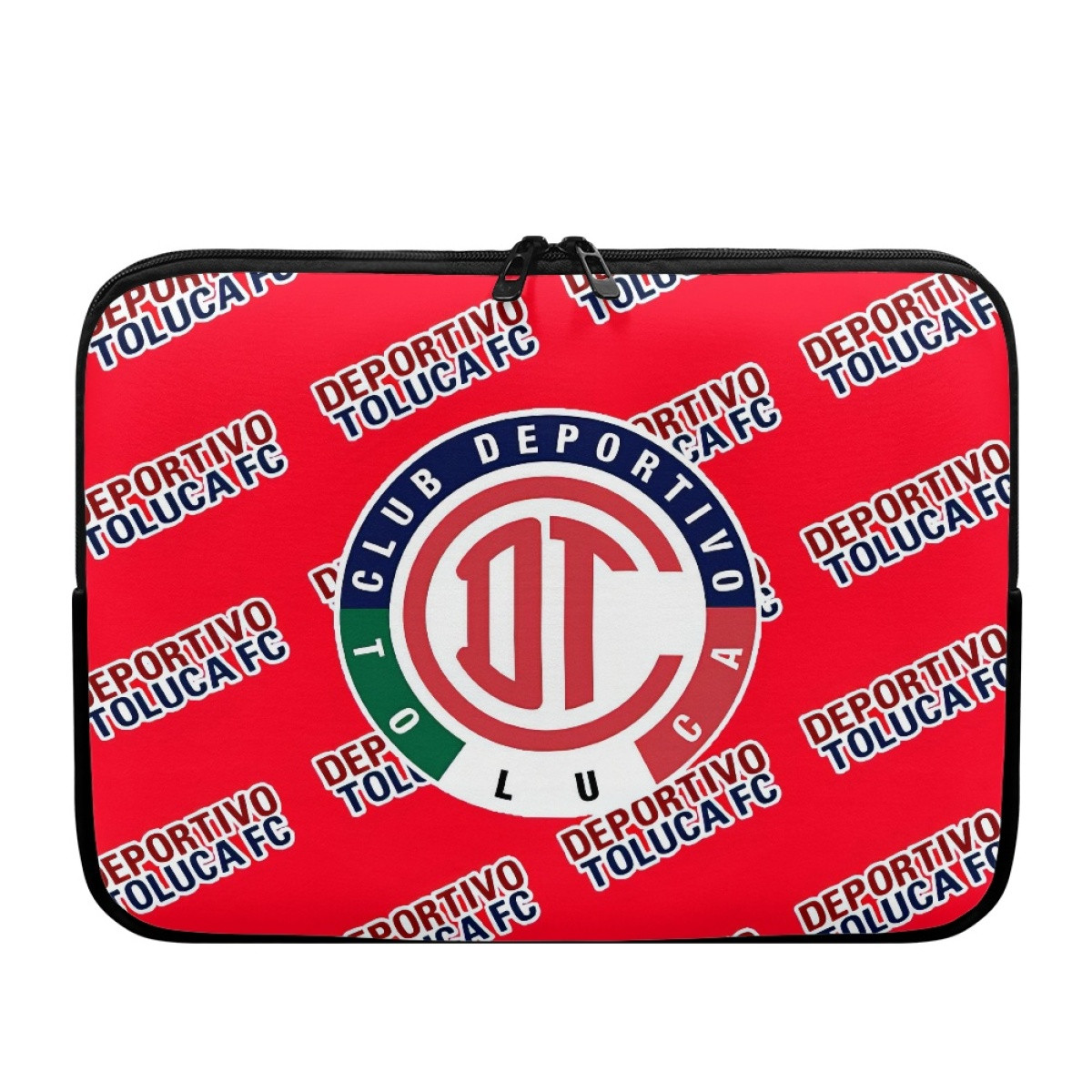 Deportivo Toluca FC Laptop Sleeve Carrying Case For 10 12 13 15 17 Inch Notebooks - Toluca Football Club Medley Monogram Wordmark