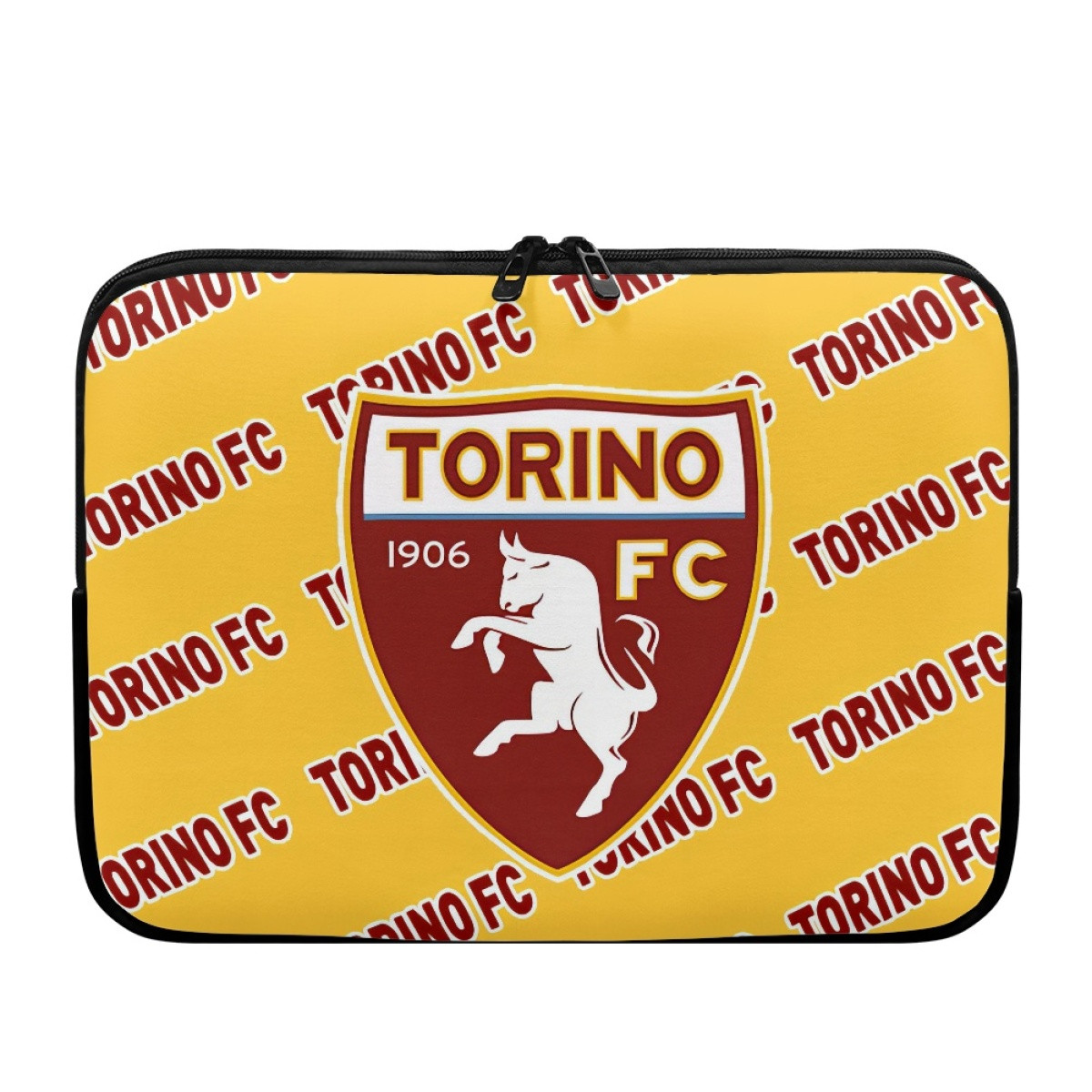 Torino FC Football Club Laptop Sleeve Carrying Case For 10 12 13 15 17 Inch Notebooks - Torino Football Club Medley Monogram Wordmark