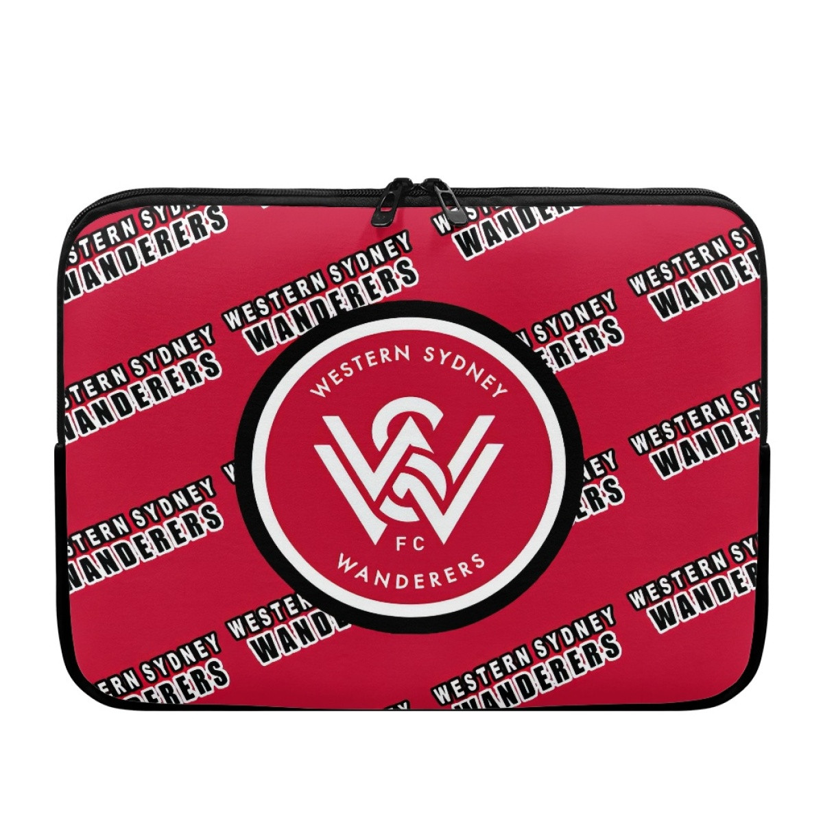 Western Sydney Wanderers FC Laptop Sleeve Carrying Case For 10 12 13 15 17 Inch Notebooks - Western Sydney Football Club Medley Monogram Wordmark