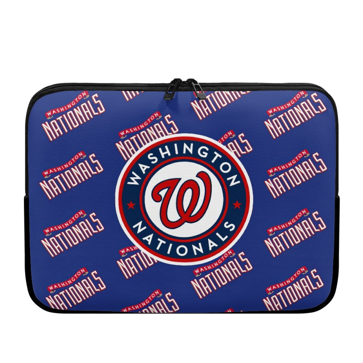 MLB Washington Nationals Laptop Sleeve Carrying Case For 10 12 13 15 17 Inch Notebooks - Washington Nationals Medley Monogram Wordmark