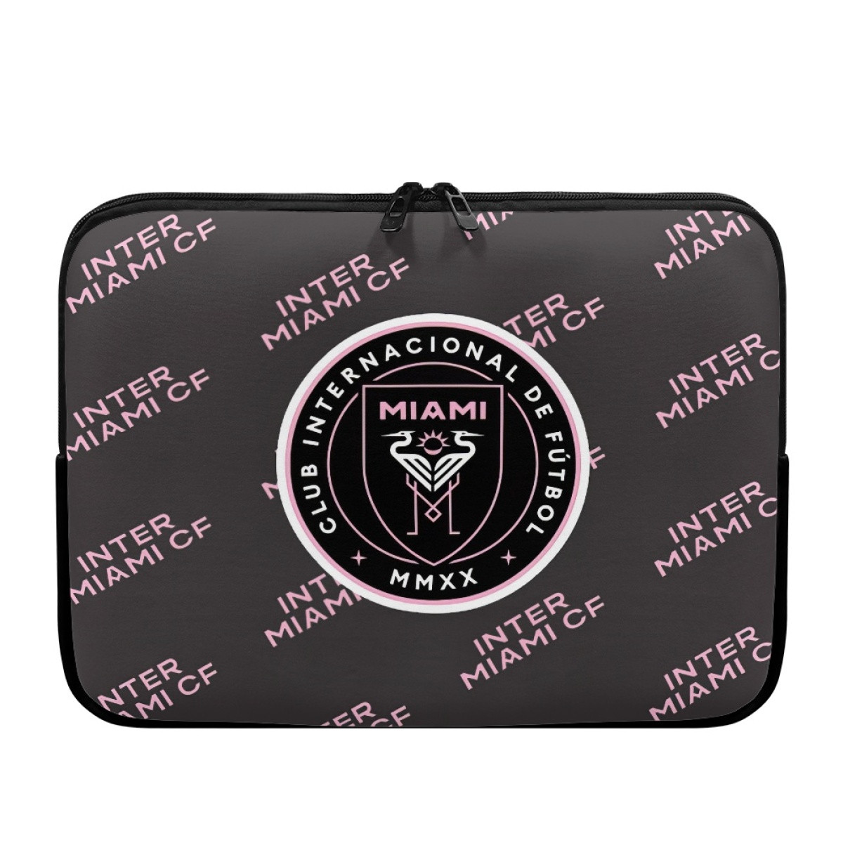 MLS Inter Miami CF Laptop Sleeve Carrying Case For 10 12 13 15 17 Inch Notebooks - Inter Miami CF Medley Monogram Wordmark