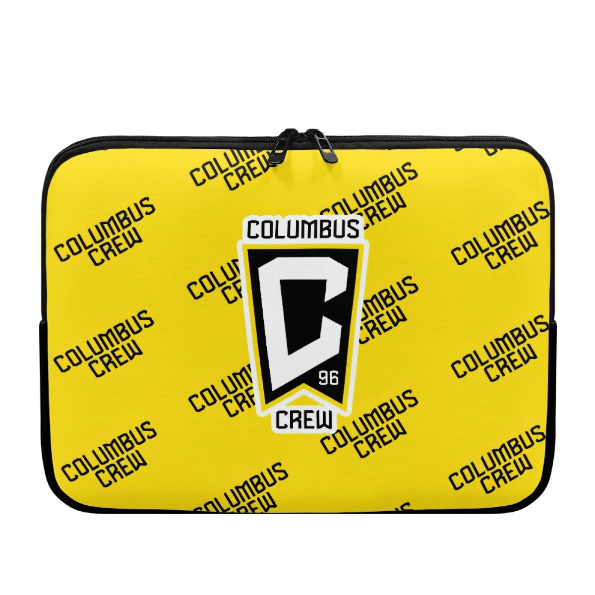 MLS Columbus Crew Laptop Sleeve Carrying Case For 10 12 13 15 17 Inch Notebooks - Columbus Crew Soccer Club Medley Monogram Wordmark