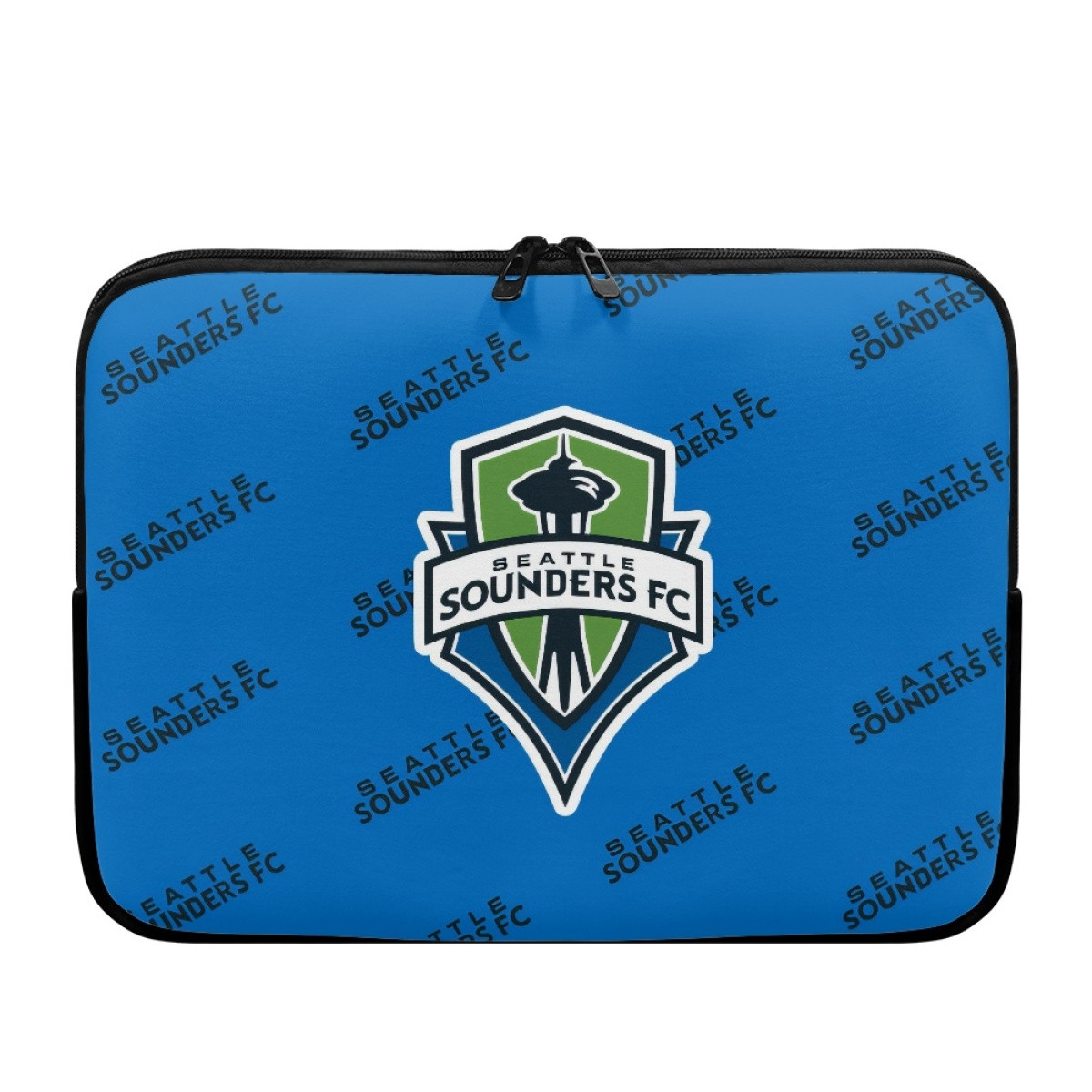 MLS Seattle Sounders FC Laptop Sleeve Carrying Case For 10 12 13 15 17 Inch Notebooks - Seattle Sounders Football Club Medley Monogram Wordmark