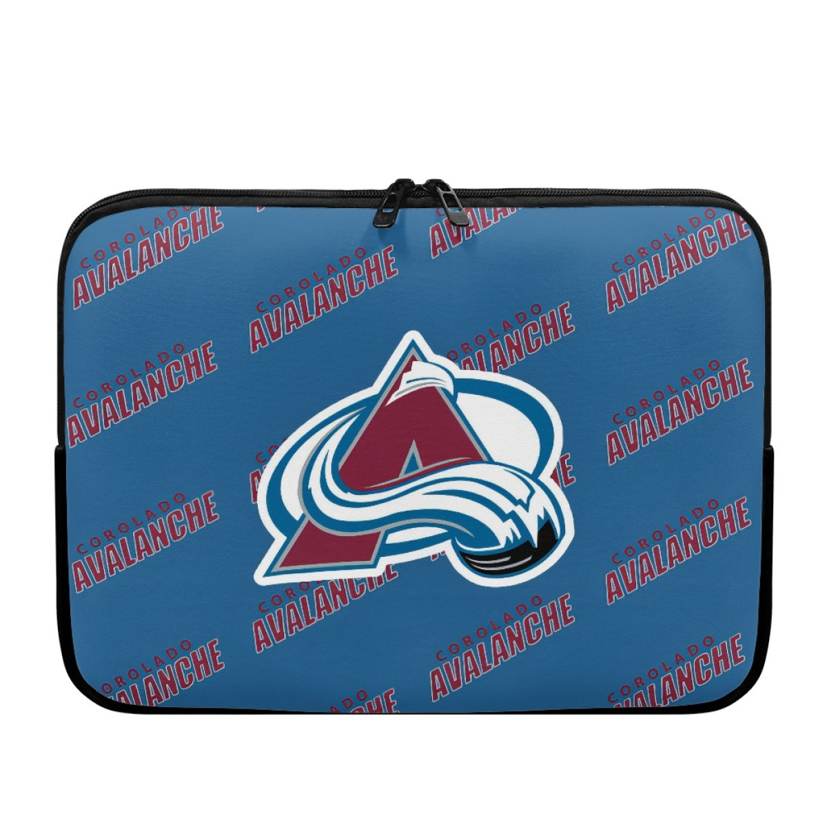 NHL Colorado Avalanche Laptop Sleeve Carrying Case For 10 12 13 15 17 Inch Notebooks - Colorado Avalanche Medley Monogram Wordmark