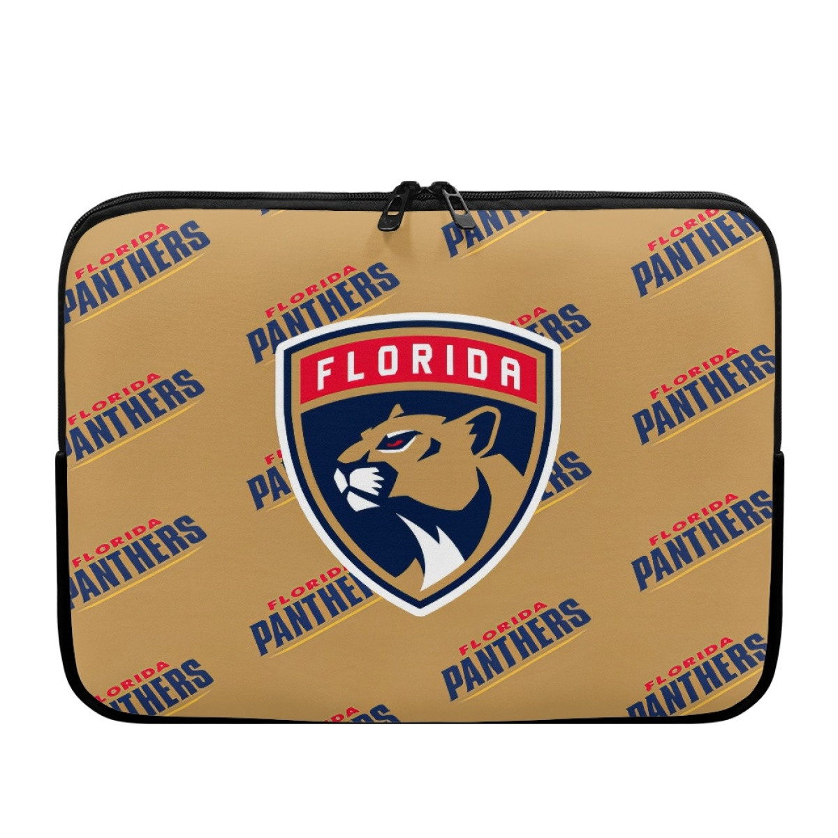 NHL Florida Panthers Laptop Sleeve Carrying Case For 10 12 13 15 17 Inch Notebooks - Florida Panthers Medley Monogram Wordmark